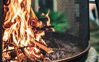 backyard fire pit