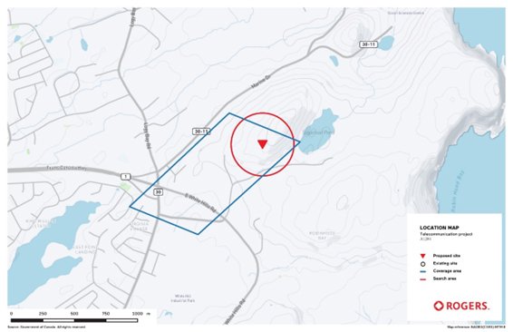 map of 42 Sugarloaf Place