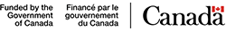 Government of Canada logo; includes text Funded by the Government of Canada. 